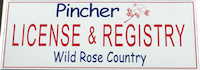 Pincher License & Registry